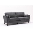 thumbnail image 2 of Sleek and Organized Damian Collection Sofa with Accent Pillows, 2 of 3