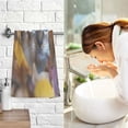 thumbnail image 2 of Wobogo Blue Eyes Cat Face Towel Soft Breathable Cotton Towel Set for Bathroom Kitchen Hotel Spa Gift Decor, 2 of 7