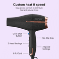 thumbnail image 4 of INFINITI PRO CONAIR Full Body & Shine Pro Dryer, Titanium Technology, Diffuser and Concentrator, 4 of 8