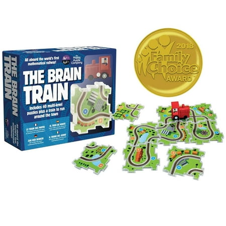 Learning Equation - The Brain Train - World's First Mathematical Railway. 2018 Award Winner. Use math, logic, cognitive skills for simple equations & connect train tracks. Correct answers let the train run the track!