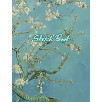 Sketch Book: Drawing Notebook for Sketching, Doodling, Writing, Art Journaling, A4 Sketchbook (Van Gogh Art Cover Vol.5), (Paperback)