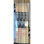 Vic Firth American Classic Value Pack 4 Pairs 5b with Bonus Free Authentic Vf Towel
