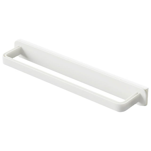 Toallero autoadhesivo sin taladro, colgador de toallas de mano, ganchos adhesivos, soporte para toallas autoadhesivo, gancho moderno para toallas, toallero de baño, color blanco
