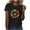 A32 Black, variant on Mifsaly Cotton T Shirts Women Sunflower Usa Flag Print Independence Day T-Shirt Summer Holidays Patriotic Everyday Work Tops XL