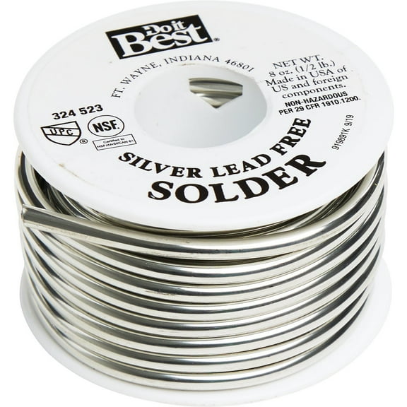 Do it Best 1/2 lb Solid 96% Tin, 4% Silver Solder 53097