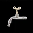 thumbnail image 3 of Full Copper With Lock Outdoor Faucet Vintage Faucet Anti-theft Key Switch Slow Open Faucet, 3 of 3