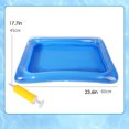 thumbnail image 1 of Portable Collapsible Swimming pool footbath Bath Inflatable Multifunctional Foot Wash Basin Beach Camping Home Blue Foot Bath C, 1 of 6