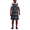 thumbnail image 3 of Lands' End School Uniform Girls Plaid Jumper Top of Knee, 3 of 3