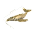 thumbnail image 2 of BEADCEST Figurilla De Ballena Retro En Cobre Para Decorar De Oficina, 2 of 8