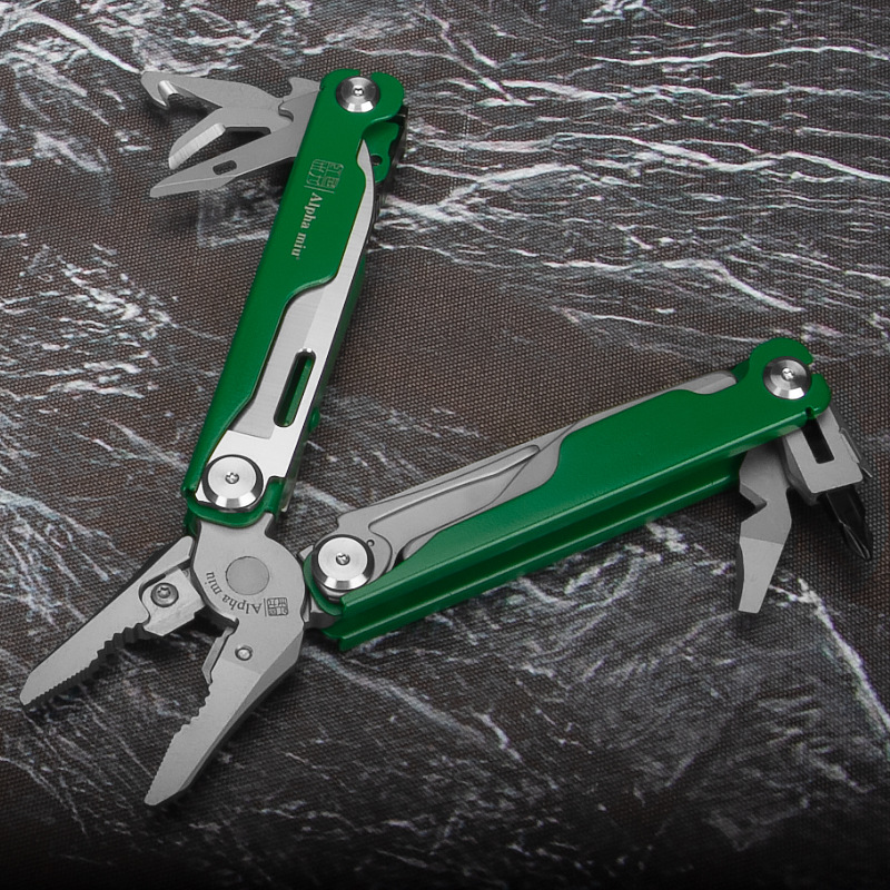 20in1 Replaceable Part Hand Multi Tool Multi-tool Sets Cutter Survival Pliers Multifunctional Folding Knife Multitools