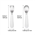 thumbnail image 2 of Oxo Tot Fork & Spoon Set - Dusk - 12 months +, 2 of 4