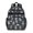 Robot and Gears Blue Pattern, variant on Robot and Dogs Black Pattern Cute School Backpack Bag for School with Padded Back and Adjustable Shoulder Straps 15.25"x11.5"x5.25"