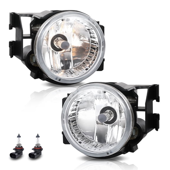 1 Pair Fog Lights w/Halogen Bulbs Fit For 2008-2014 Subaru Outback Legacy Impreza WRX STI