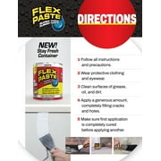 Flex Paste Super Thick Rubber Sealant, 8.75 fl oz, Clear