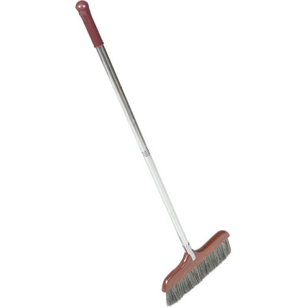 PAMINGONO 1Pcs Broom Indoor Sweeping Brush with Black Wood for Adults Floor Cleaning