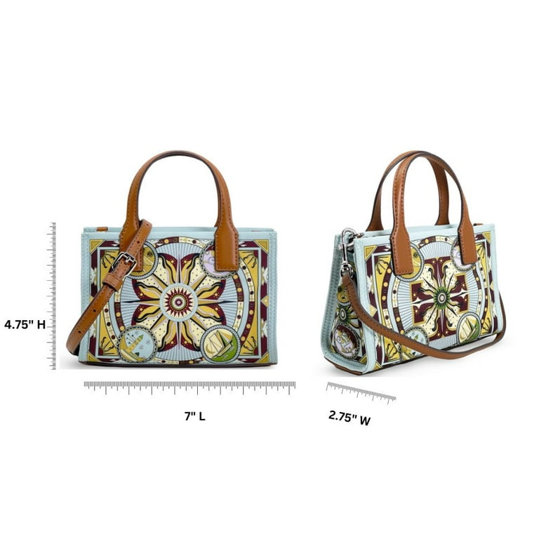 ショルダーバッグ・ポシェット TORY BURCH Woman Shoulder bag Multicolor 177028 405 Tory Burch Women's Ella Extra Small Top Zip Nylon Crossbody