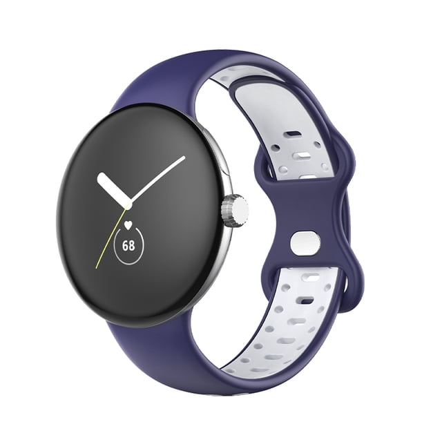 Correa de reloj de silicona engrosada Correa de reloj impermeable para Google Pixel Watch Universal Accesorios Electrónicos