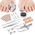 thumbnail image 1 of Kit de tratamiento de uñas encarnadas, kit de herramientas para uñas encarnadas: corrector de uñas encarnadas y aparatos ortopédicos para uñas de los pies, 1 of 5