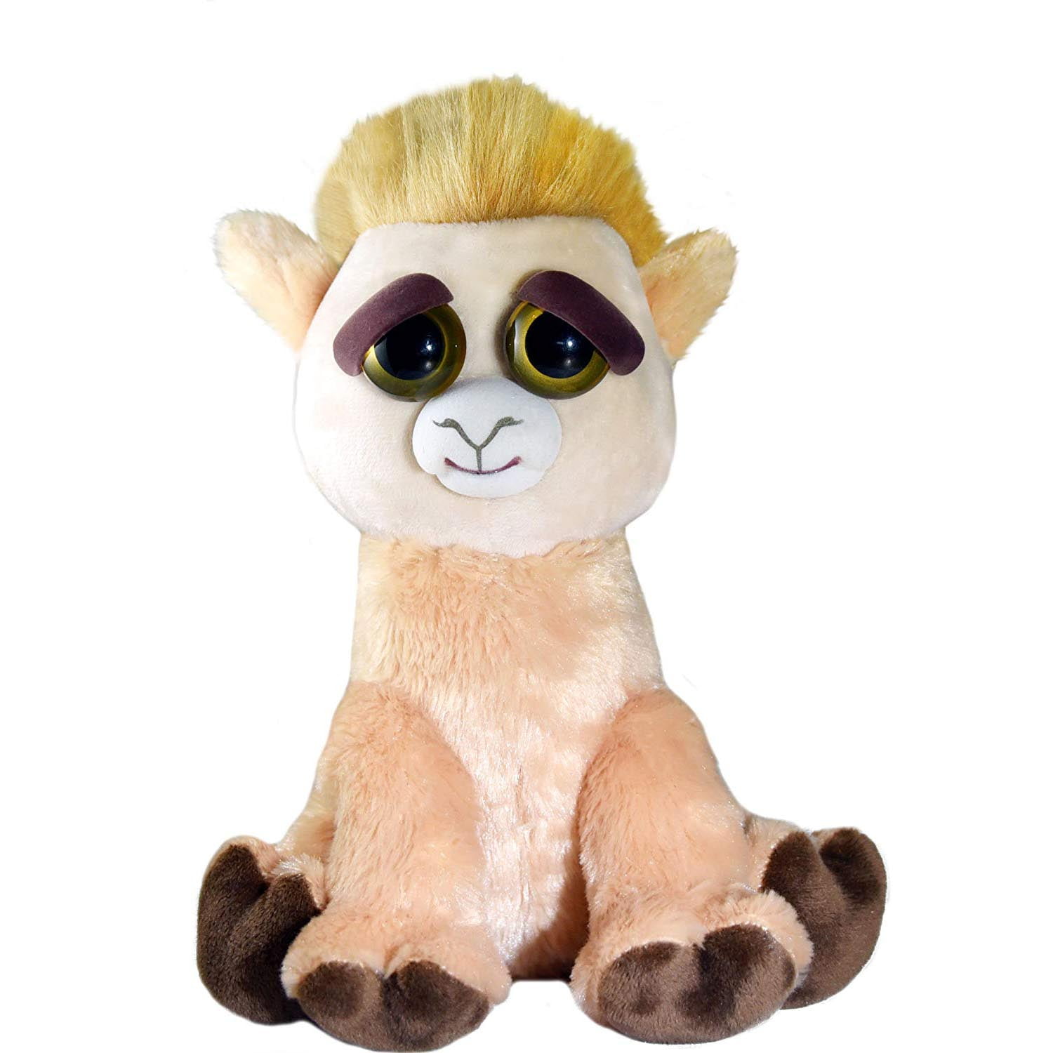 A Cute William Mark Plush Stuffed Pet Animal That Sticks Her Tongue Out With a Squeeze Perfect Toys For Friendly Mischief FP015T Glenda Glitterpoop Silly Feisty Unicorn by Feisty Pets Expressions