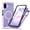 Purple, variant on ELEHOLD For Samsung Galaxy A07 Magnetic Case,Built-in Screen Protector Dual-Layer Shockproof Frosted Full Body Non-Slip Cover  , Green