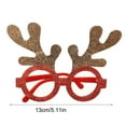 thumbnail image 3 of Uutvmp Christmas Glasses Frame Glitter Eyewear Decoration Xmas Costume Creative Eyeglasses for Christmas Parties Holiday Favors, 3 of 5