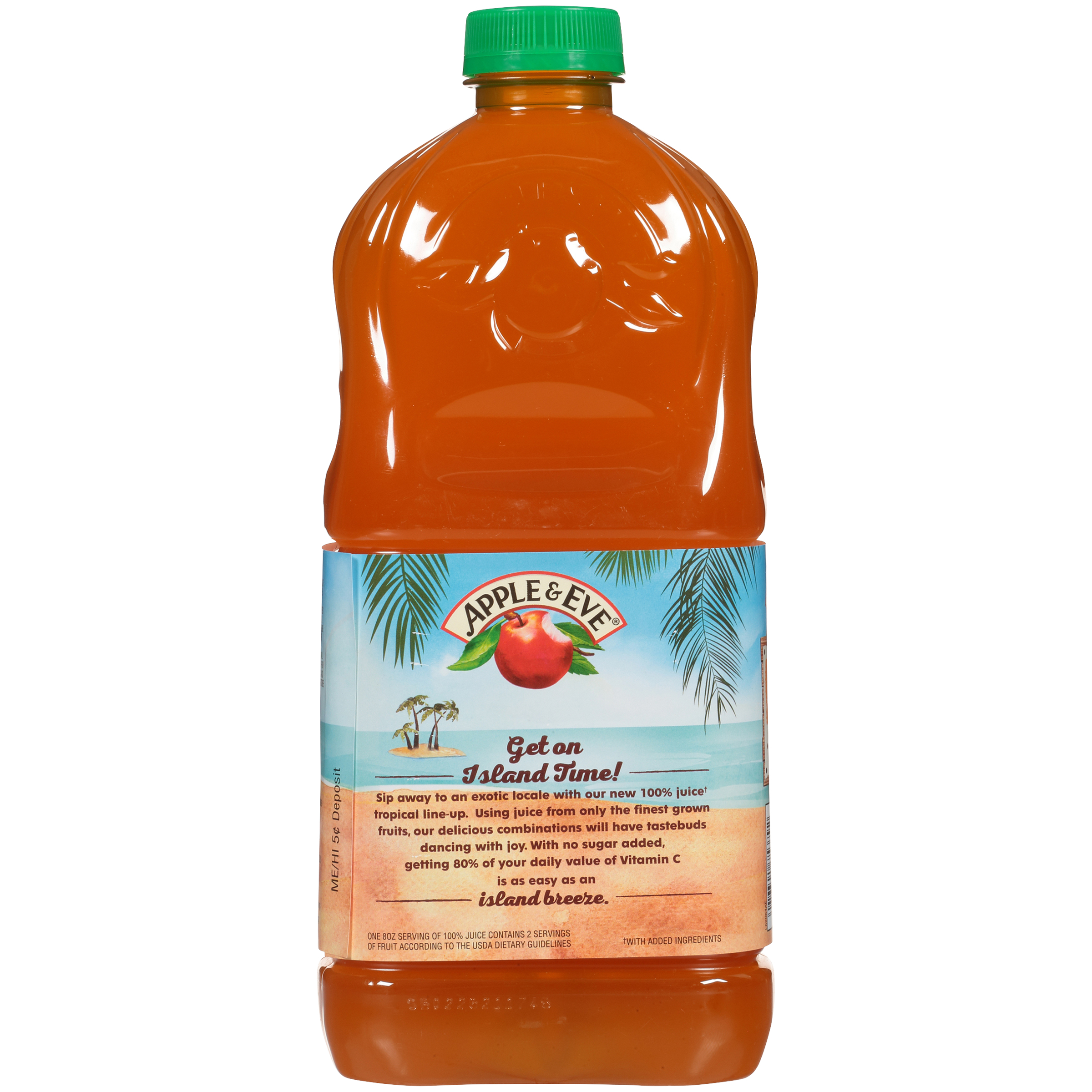 Apple & Eve, Tropical Pineapple Tangerine, 100% Juice, 64 oz