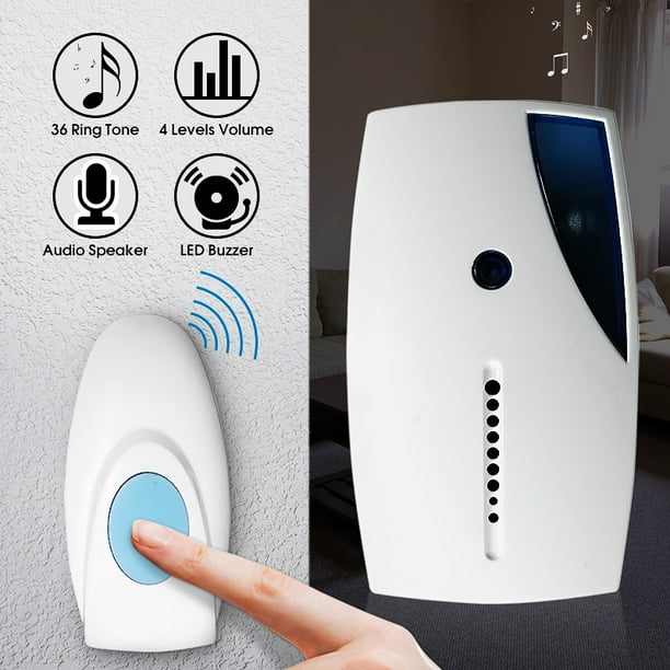 19297 19303 Battery Operated Wireless Doorbell Kit Youtube