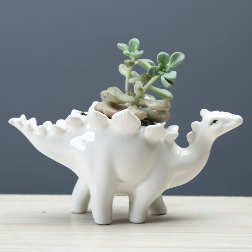 Succulent Pots,Dinosaur Succulent Planters,Cute Animal Planters,Small