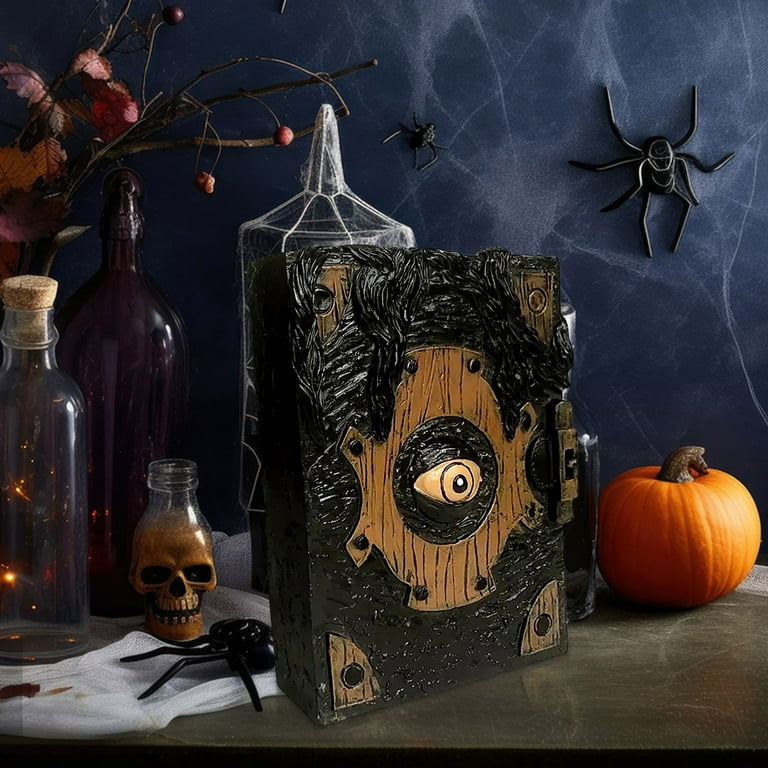  Hocus Pocus Book of Spells Hocus Pocus Spell book Prop Gifts  Halloween Decorations Decor Leather Journal Writing Book Of shadow Best  Christmas Gifts For Men And Women : Office Products