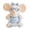A Black, variant on Plush Mouse Stuffed Animal, Cute Soft Fluffy Decorative Mouse Plush Toy with Polka Dot Bow and Glasses, 1 Pack Small 9.5 inch Desk Companion Couple Doll, Ideal for Kids Bedroom Nursery Decor Birthday