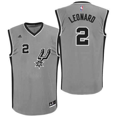 Kawhi Leonard San Antonio Spurs Youth Alternate Replica Jersey (Gray)