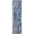 thumbnail image 2 of Addison Rugs Chantille Indoor/Outdoor Contemporary Abstract Blue Washable Runner Rug, 2'3" x 7'6", 2 of 6