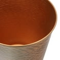 thumbnail image 3 of happimess Remi Modern Classic Textured Steel 2-Gallon Wastebasket, Antique Copper, HPM1112B, 3 of 6