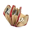 thumbnail image 3 of XB Womens Leather Crossbody Card Wallets Cell Phone Purse Clutch Handbags with Card slots, 3 of 6