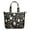 Black Halloween Ghosts-2, variant on Black Halloween Ghosts Bats and Stars Travel Tote Bags for Women Carry On,Large Weekender Bags for Women Travel,Multi Functional Duffle Bag for Work,Shopping,Sports