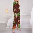 thumbnail image 3 of Naloa Frogs and Mushrooms Pajamas for Women Set, Womens Pajama Sets, Lounge Sets for Women, 2pjs for Women-X-Large, 3 of 7