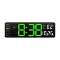 thumbnail image 1 of Reloj De Pared Digital Con Termómetro, Alarmas Y Calendario, 1 of 4