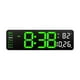 thumbnail image 1 of Reloj De Pared Digital Con Termómetro, Alarmas Y Calendario, 1 of 4