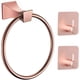 thumbnail image 1 of Toallero, toallero resistente a la oxidación, soporte de pared moderno, toallero de baño, oro rosa, 1 of 5