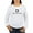 White, variant on CafePress - Delta Tau Delta Black Stacked Signature Long Sleeve T Shirt - Women's Long Sleeve Graphic Casual T-Shirt