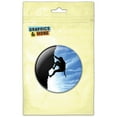 thumbnail image 1 of Mountain Rock Wall Climbing Pinback Button Pin Badge, 1 of 2