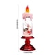 thumbnail image 3 of Decoraciones navideñas, adornos navideños, regalos navideños Decoración navideña Velas navideñas Luces nocturnas Adorno navideño para cena romántica a la luz de las velas Luces de estrellas de mesa Re, 3 of 6