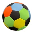 thumbnail image 1 of Balón de fútbol de interior silencioso, balón de fútbol, ​​regalo clásico, suave y silencioso, para entrenamiento al aire libre. Negro Verde Rojo 22cm, 1 of 8