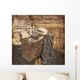 thumbnail image 1 of Vintage Grunge Travel Wall Mural by Wallmonkeys Peel and Stick Graphic (24 in W x 23 in H) WM284106, 1 of 4