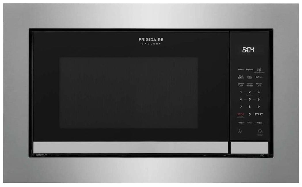 Frigidaire Gmbs3068b Gallery 25" Wide 2.2 Cu. Ft. 1100 Watt Built In Microwave - Stainless Trim Kit Sold Separately
