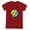 Cardinal, variant on DC Flash Tie Dye Flash Logo Women's T Shirt, Cardinal, X-Large