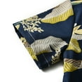 thumbnail image 6 of Uccdo Toddler Baby Boy Summer Bird/Floral Shirts + Shorts Kids Beach Hawaiian Outfit Set 2-7Y, 6 of 8