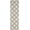 Ivory/Grey, variant on SAFAVIEH Hudson Aline Plush Geometric Shag Area Rug, Grey/Ivory, 3' x 3' Square