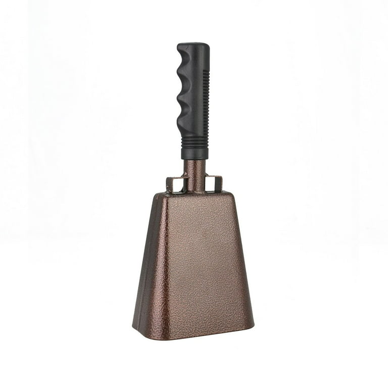 2 Pack 12 Inch Steel Cowbell With Handle Cheering Bell For Sports