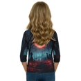 thumbnail image 6 of Grblisyd Boys Girls 3/4 Sleeves Halloween Tops Casual Crewneck Trendy Graphic Shirts for Fall Daily Wear Clothes, 6 of 6